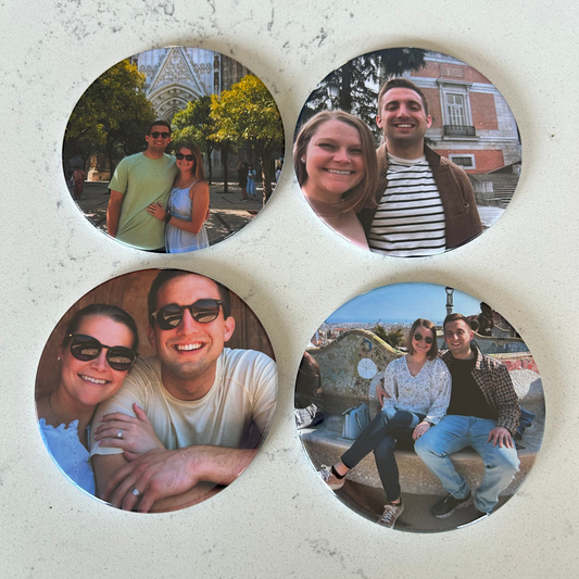 4 Personalized Coasters