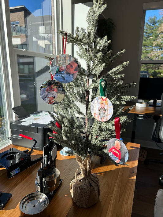 4 Personalized Ornaments